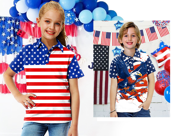 Kids 4th Of July Shirt