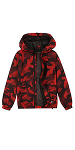 boys rain jacket camo waterproof windproof rain coat kids outerwear jacket lightweight