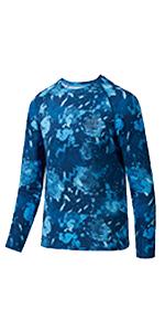 YOUTH CAMO FISHING SHIRT