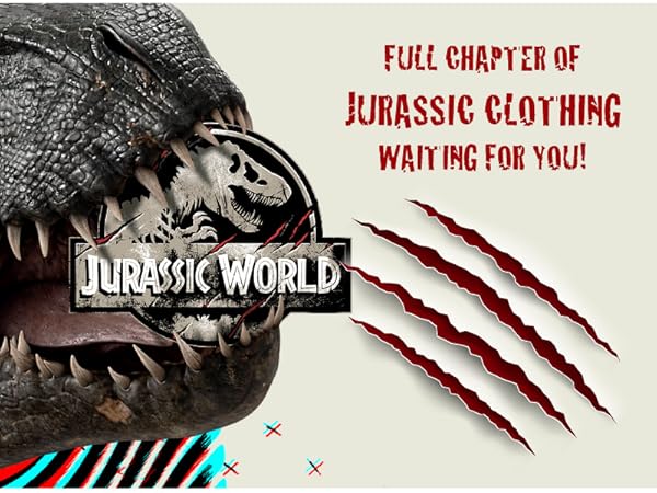 Jurassci World Jurassic Park clothing apparel tshirts shorts pants hoodies