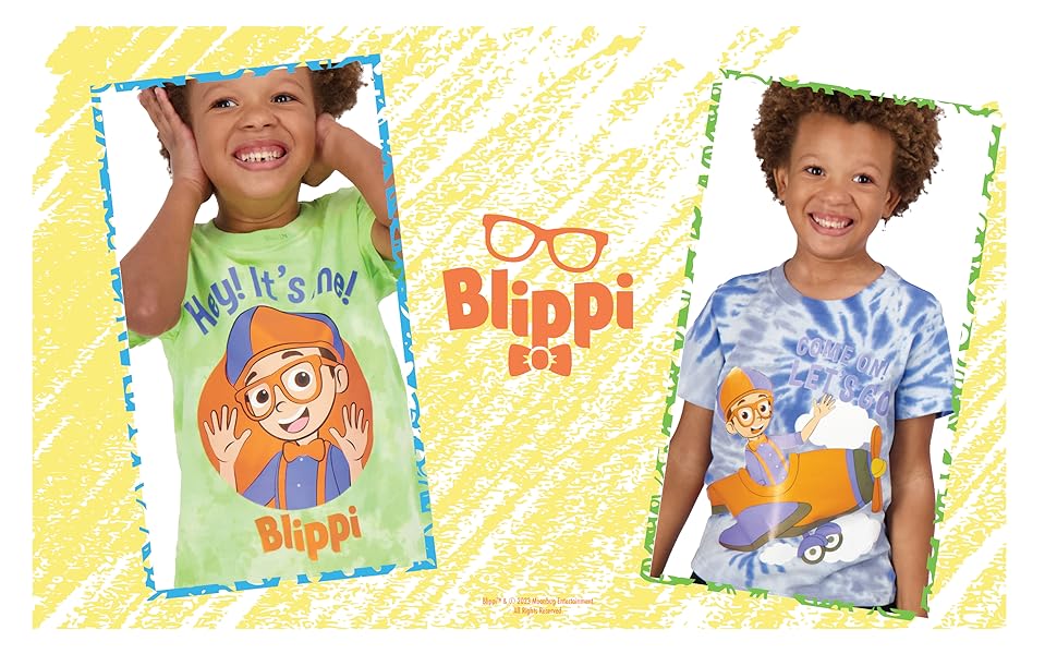 BLIPPI TIE DYE TEES