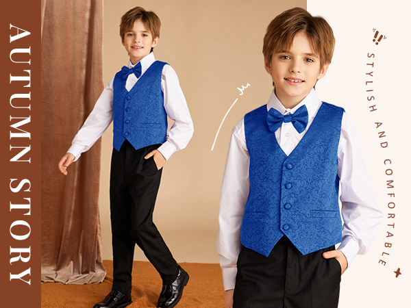 boys formal uniform vest size 8 9 10 12