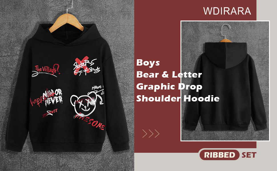 Boys Sweatshirt Hoodie