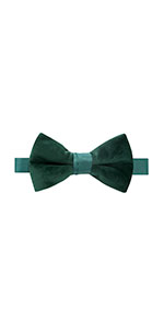 green emerald velvet bow tie fancy classy elegant boys acessories