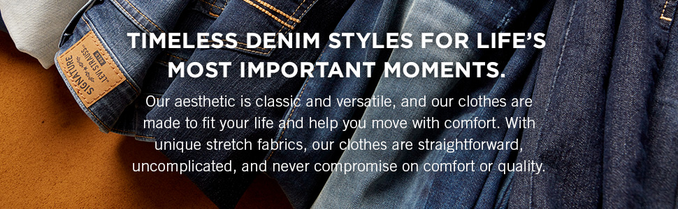 Timeless denim styles for lifes most important moments