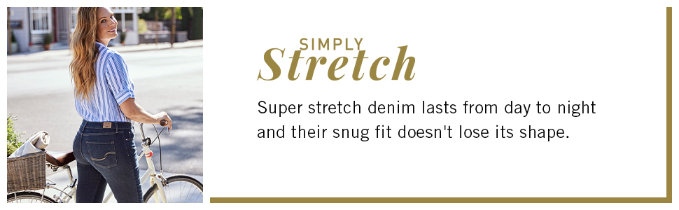 Simply stretch denim