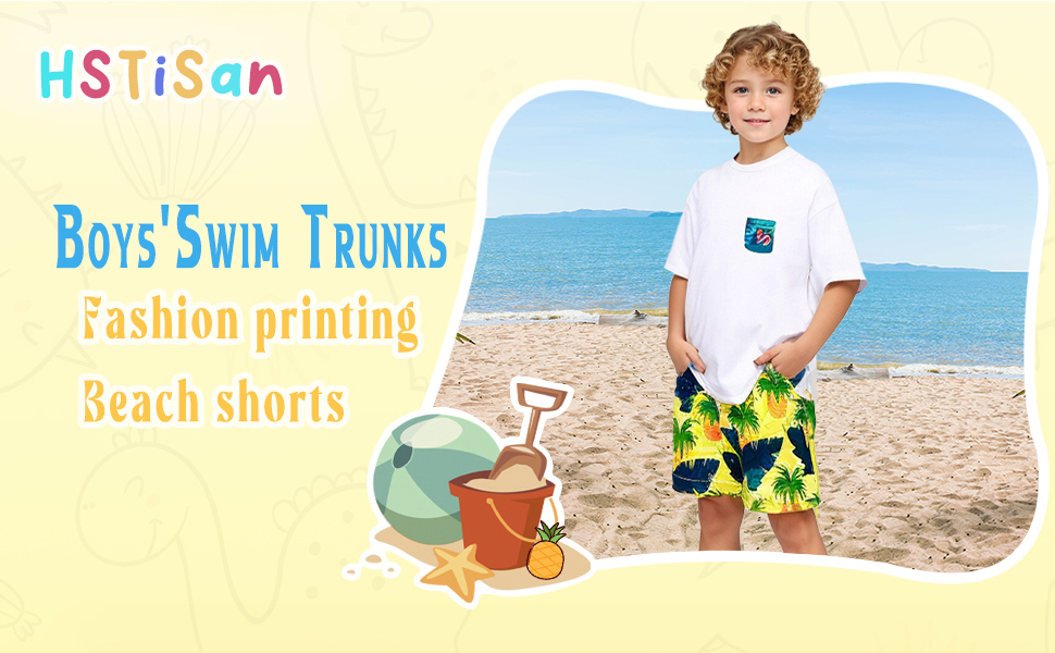 HSTiSan Kids Shorts Fashion Beach Short