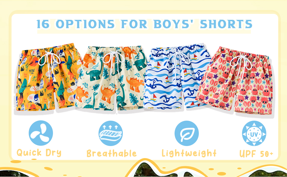 HSTiSan Kids Boys Swim Trunks