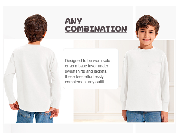 Boys Long Sleeve Shirts