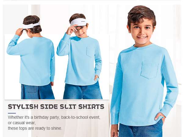 Boys Long Sleeve Shirts