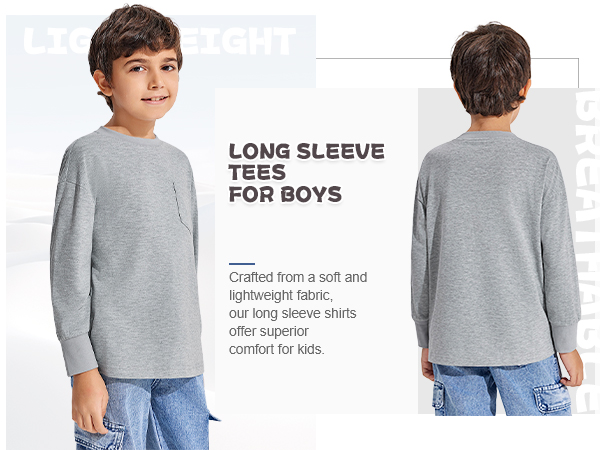 Boys Long Sleeve Shirts