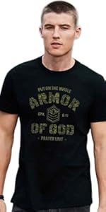 Kerusso Put on the Whole Armor of God T-Shirt