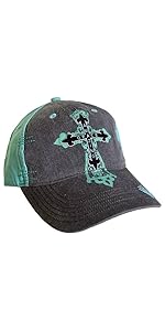 Kerusso Baseball Cap "Amazing Grace" with a cross