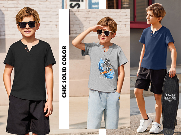 boys summer clothes big boys henley shirt t shirts for boys shirts for 8 year old boy