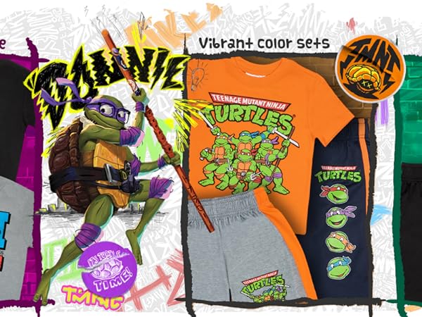 TMNT teenage mutant ninja turtles clothing Apparel t-shirt hoodie pants shorts bomber jackets