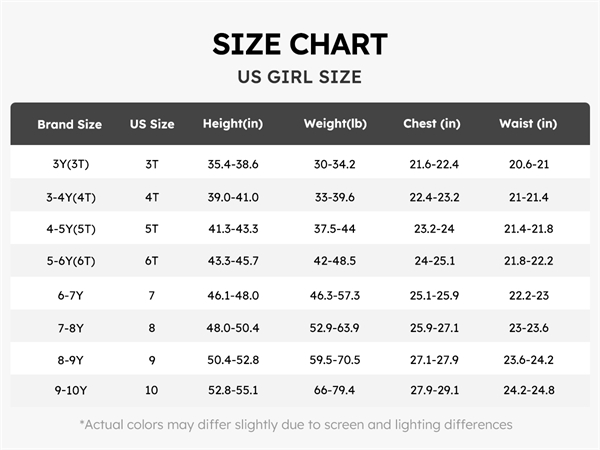 GIRL SIZE