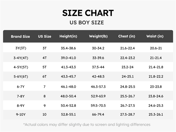 BOY SIZE