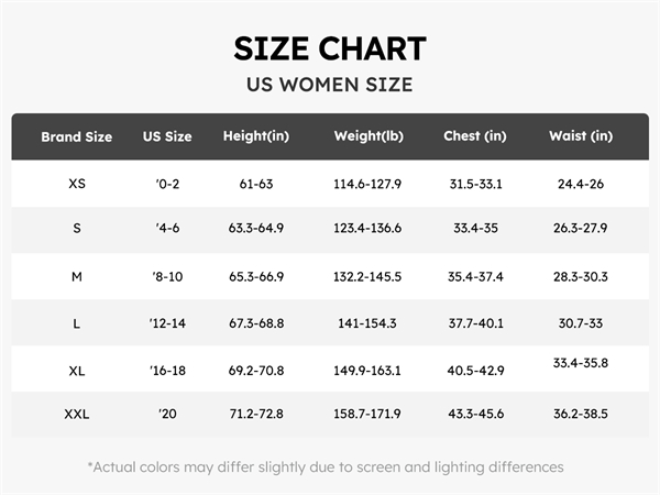 women size