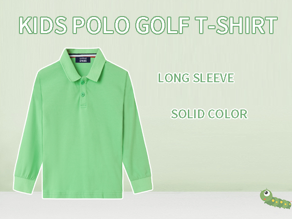 boys uniform polo shirts