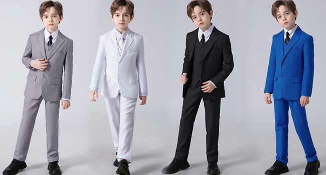 boys suit for toddler kids tuxedo formal boys suits wedding dress christmas outfit