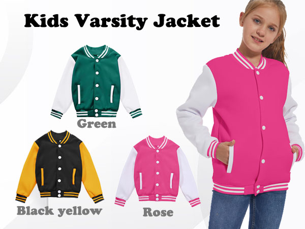 kids baseball jacket