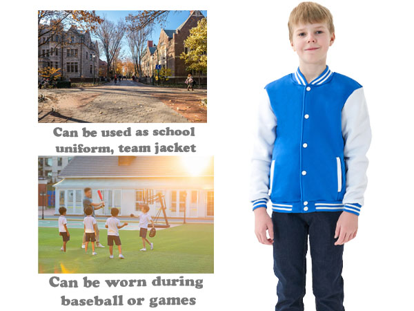 kids baseball jacket