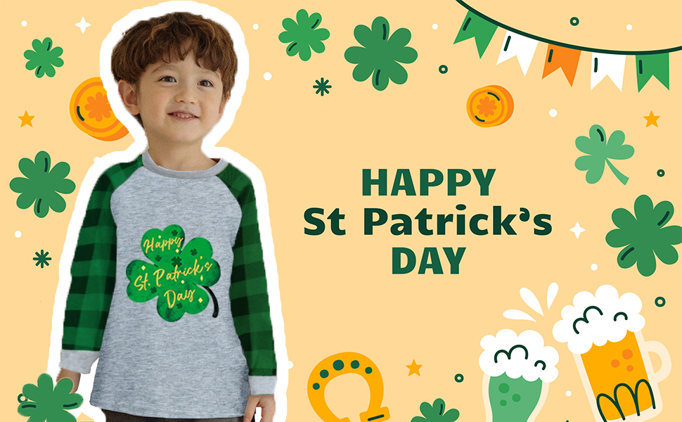 kids St. Patrick''s Day Shirt