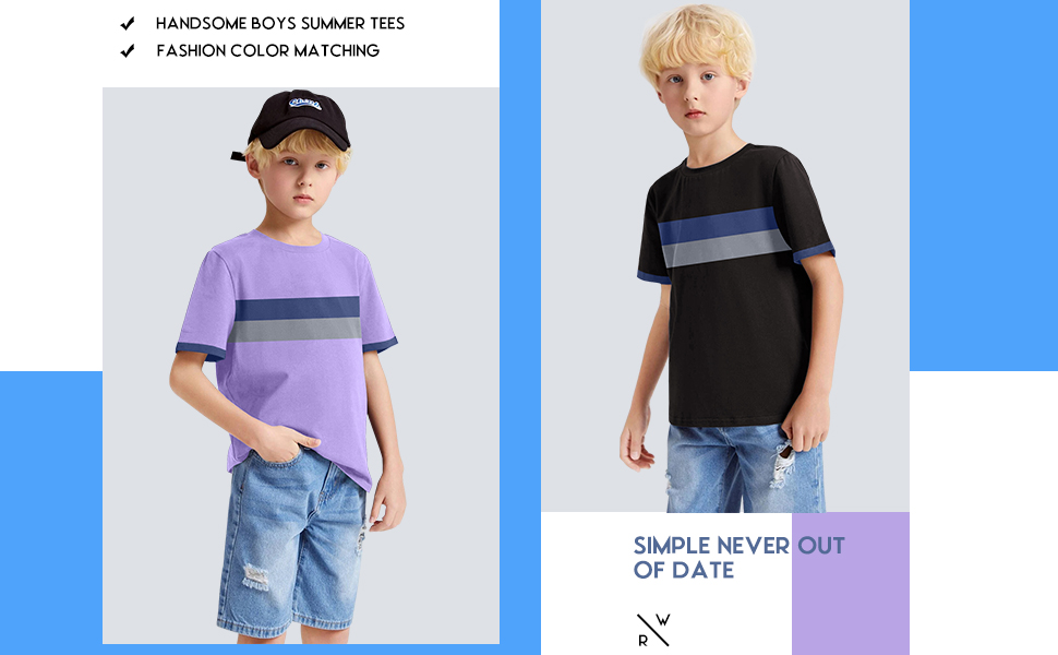 boys summer tees