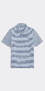 Boys’ Winstead Stripe Sankaty Performance Polo