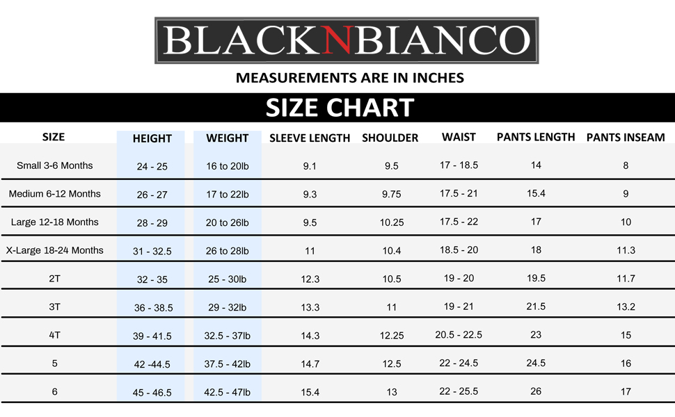 sizechart