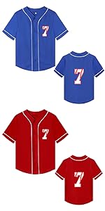 7 Year Old Birthday Shirt Kids Baseball Birthday Shirt 7th Birthday Outfit Boys T-Shirt Gift