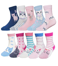 Girls Crew Socks