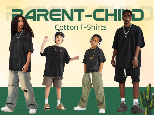 Cotton Washed Tshirt Boys