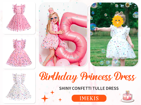 Birthday Princess Dresses for Girls