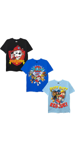 Paw Patrol 3-Pack T-Shirt Bundle