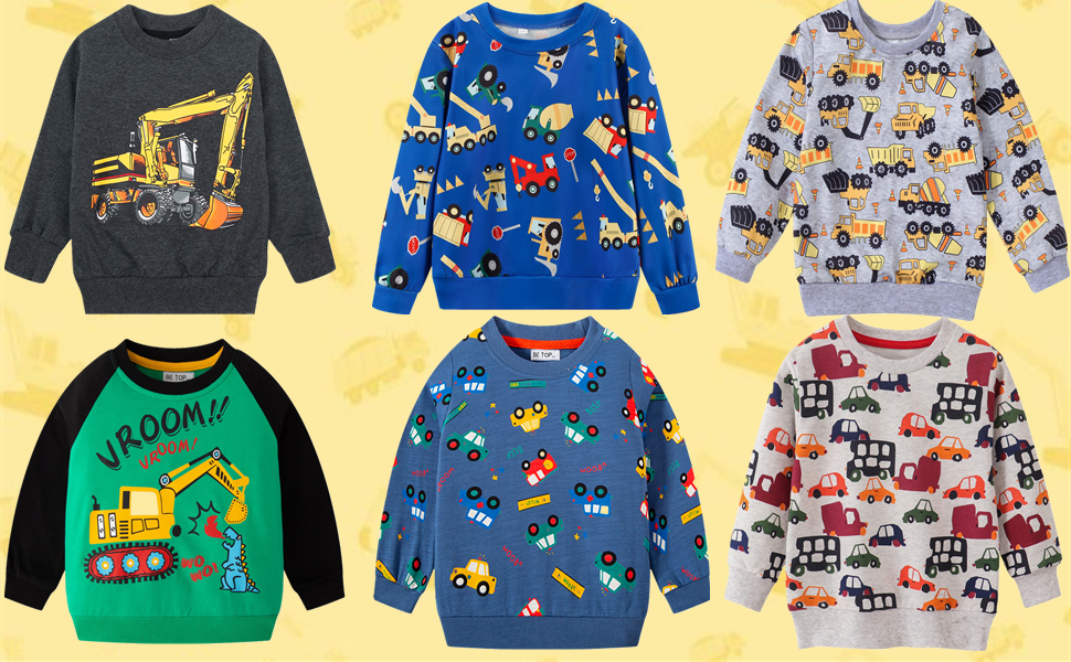 Toddler Boys Sweatshirts