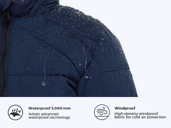 waterproof ski coat