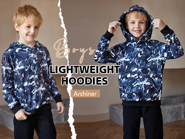 Kids Soft Pullover Hooded Sweatshirt