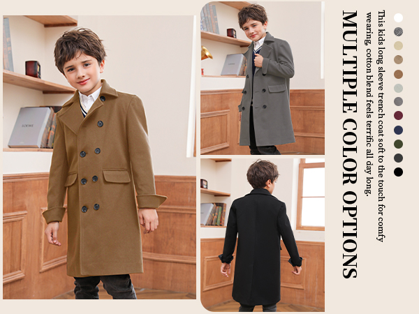 Boys Winter Classic DRESS Coats