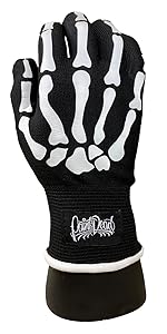 PROGLOVE HD Skeleton Car Wrap Decal Vinyl Gloves Pair