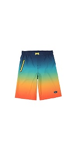 rokka and rolla boys 4 way stretch swim trunks board shorts