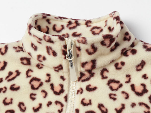 girls leopard jacket