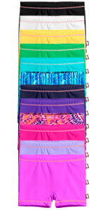 Girls Swim Boy Shorts UPF 50+ Sun Protection