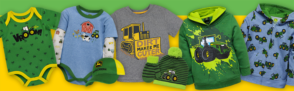 John Deere newborn toddler clothing