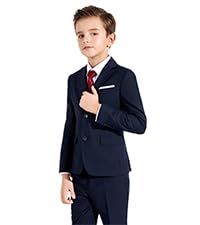 boys navy blue suit