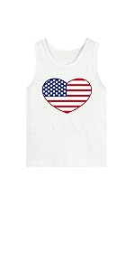 kids white tank tops