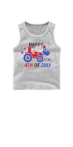 toddler 4th of july tractor tank tops