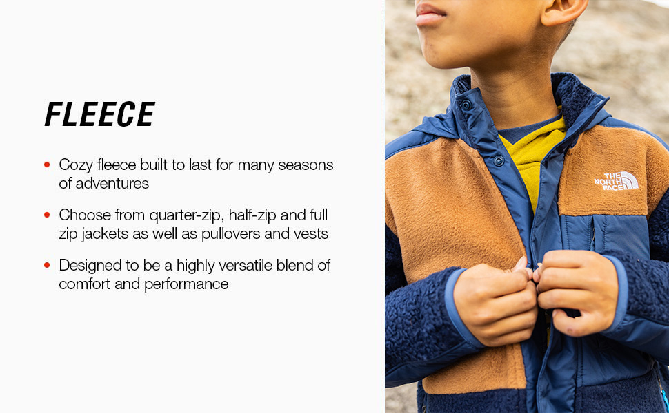 Fleece built to last for many seasons of adventures with comfort and performance.