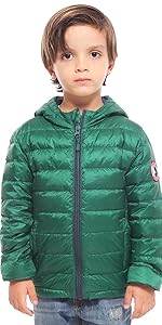 rokka and rolla boys packable down puffer jacket winter coat