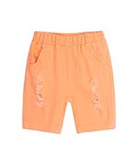 boys orange shorts